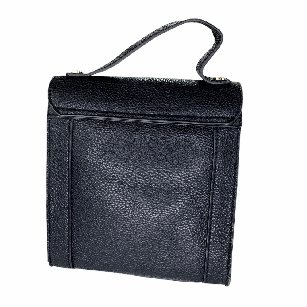 Steve Madden Faux Leather Pebbled Black Small - Picture 3 of 7